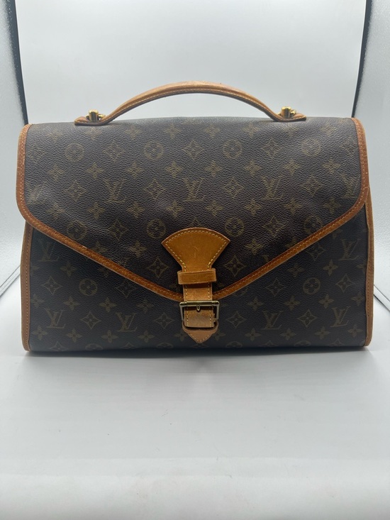 Louis Vuitton Other - Louis Vuitton Monogram Canvas Top Handle Briefcase in Brown and Tan